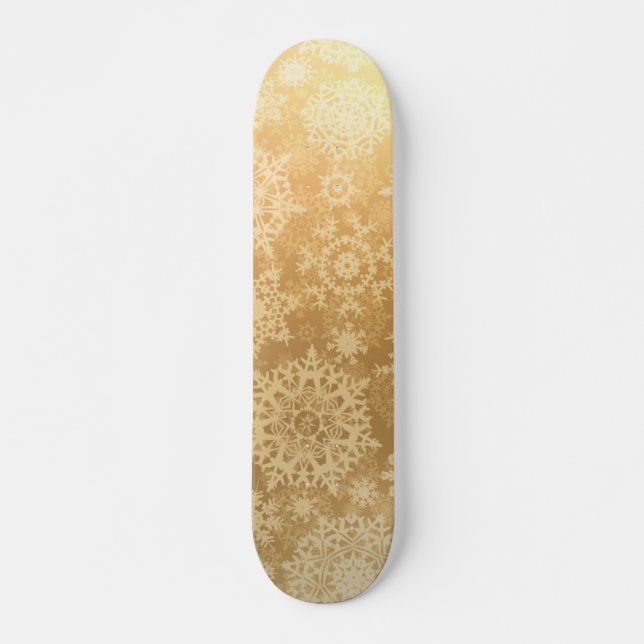 Snowflake pattern	 skateboard (Front)