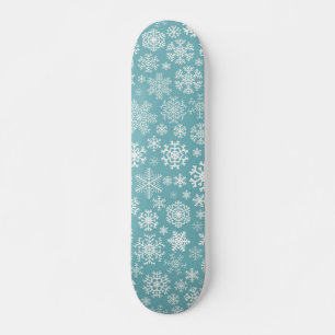 Snowflake pattern	 skateboard