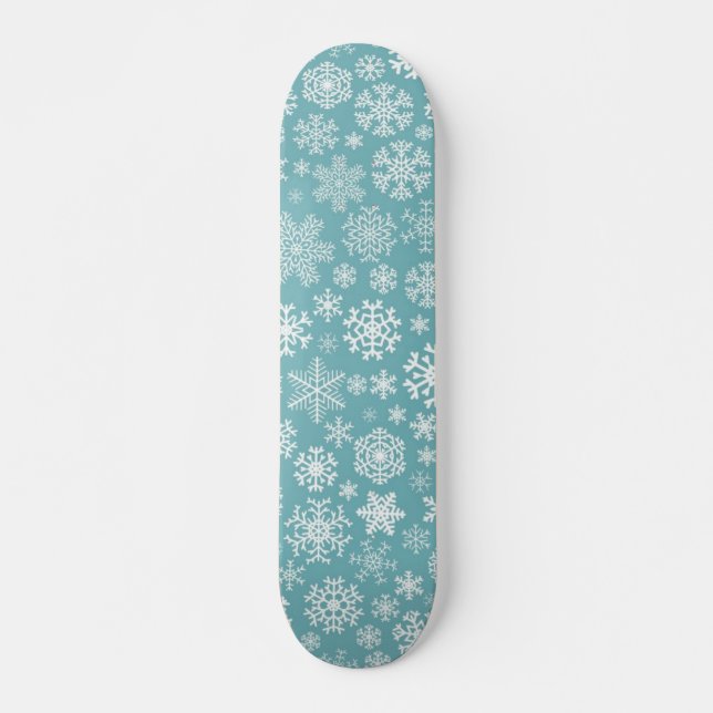 Snowflake pattern	 skateboard (Front)