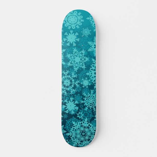 Snowflake pattern	 skateboard (Front)
