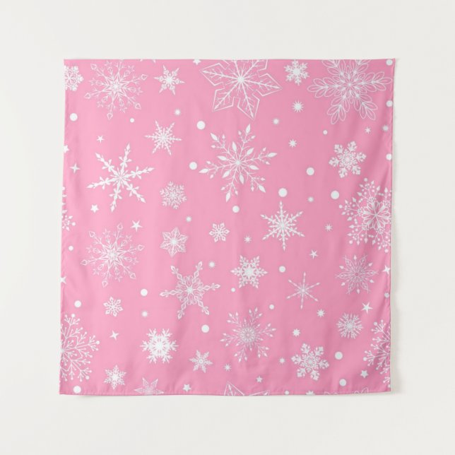 Snowflake pattern	 tapestry (Front)