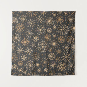 Snowflake pattern	 tapestry