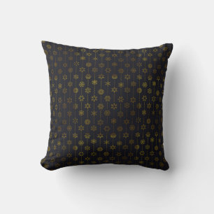 ❄️ Snowflake Pattern Winter Home Accent 🛋️ Throw Pillow
