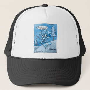 Snowflake Philosophers Funny Gifts Tees Cards Etc Trucker Hat