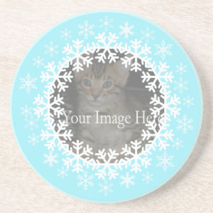 Snowflake Photo Coasters