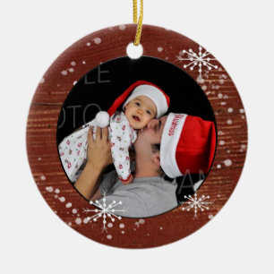 Snowflake Photo Ornament