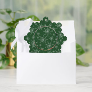 Snowflake Photo Ornament Card