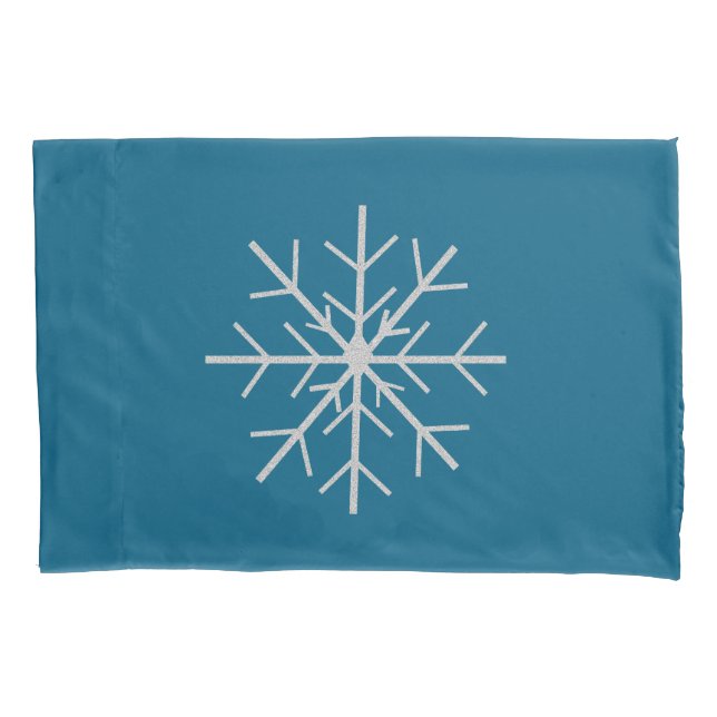 Snowflake  pillowcase (Front)