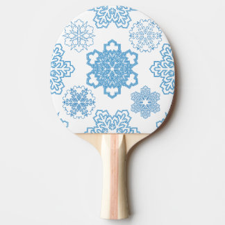 Snowflake Ping Pong Paddle