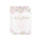 Snowflake Pink and Gold Glitter Winter Baby Shower