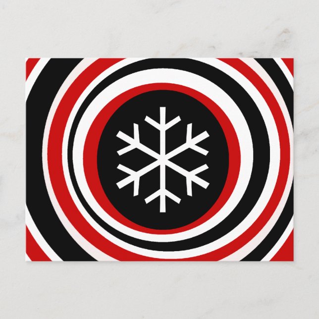 Snowflake Postcard (Front)