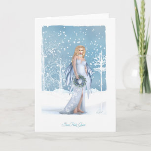Snowflake Queen Holiday Card