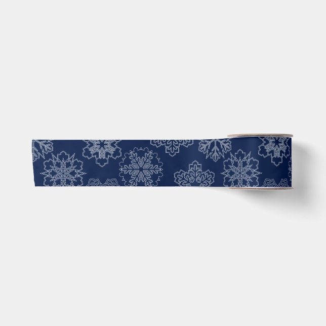Snowflake Satin Ribbon (Front)
