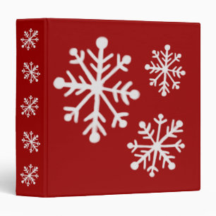 Snowflake Scrapbook Binder