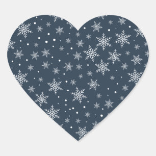 Snowflake Season Christmas Holiday Sticker