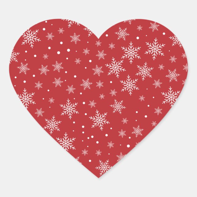 Snowflake Season Christmas Holiday Sticker (Front)