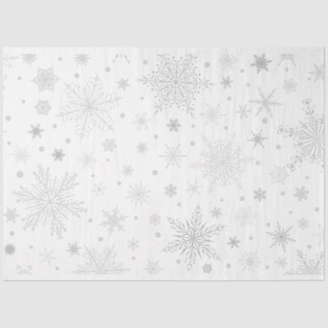 Snowflake Series 13 Design 5 Tissue Paper (Front)
