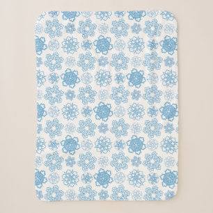 Snowflake Sherpa Blanket