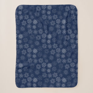 Snowflake Sherpa Blanket
