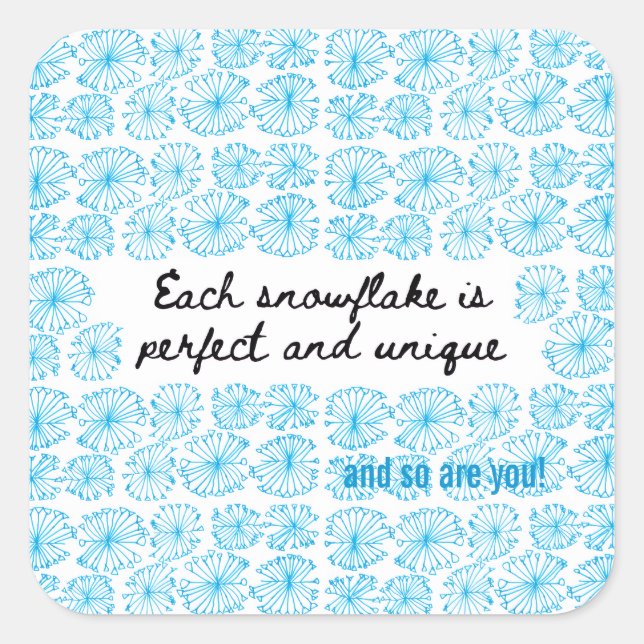 Snowflake Sticker (Devant)