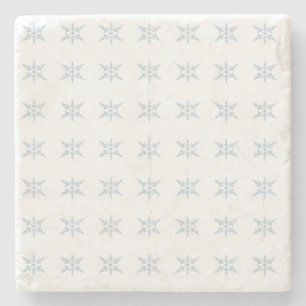 Snowflake Stone Coaster