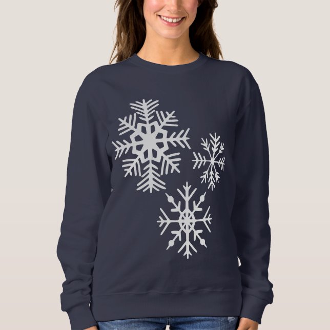 Snowflake Sweatshirt (Front)