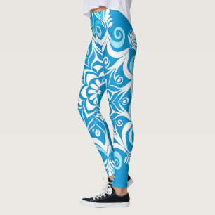 Snowflake Swirls Leggings