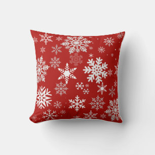 Snowflake Symphony Pillow