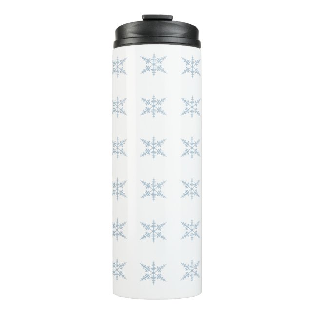 Snowflake Thermal Tumbler (Front)