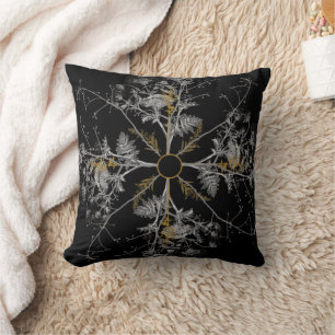 Snowflake Throw Pillow