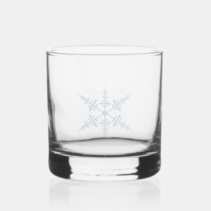 Snowflake Whiskey Glass