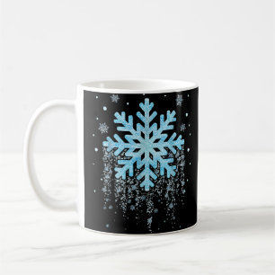 Snowflake Winter Christmas Matching Mens Womens Ki Coffee Mug