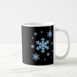 Snowflake Winter Sports Ski Snowboarding Ice Skate Coffee Mug