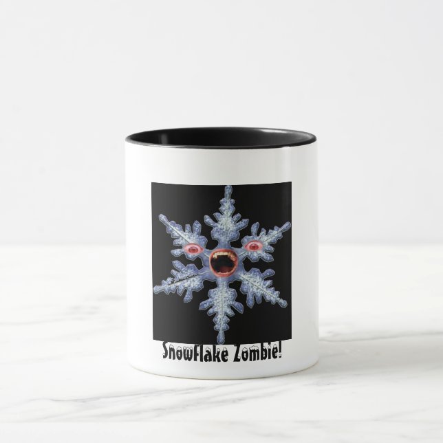 Snowflake Zombie! Mug (Center)