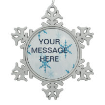 SnowflakeBling Framed Personalized Decoration