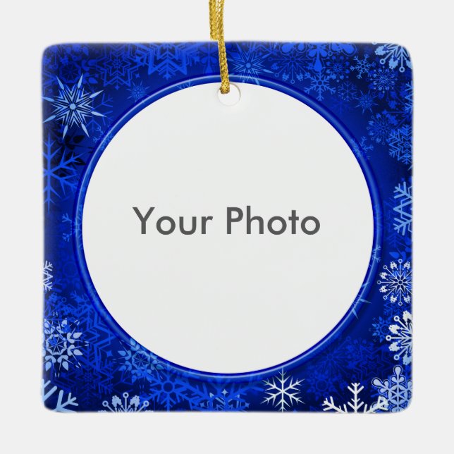 Snowflakes 3A Ornaments (Front)