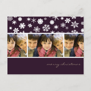 Snowflakes à la prune de sucre :: Carte postale de