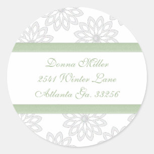 Snowflakes Adderess Labels