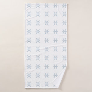 Snowflakes Bath Towel Set