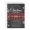 Snowflakes & Buffalo Plaid Christmas Party Invite