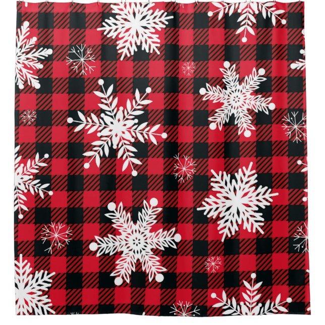 Snowflakes & Buffalo Plaid: Winter Charm (Front)