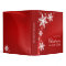 Snowflakes Christmas binder