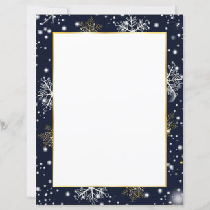 Snowflakes Christmas Paper