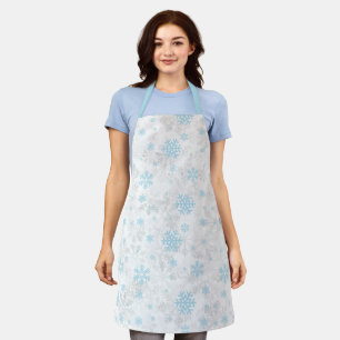 Snowflakes Christmas/winter Apron