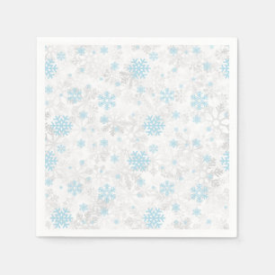 Snowflakes Christmas/winter Napkin