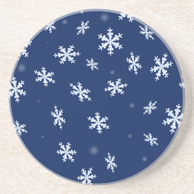 Snowflakes Coaster (Front)