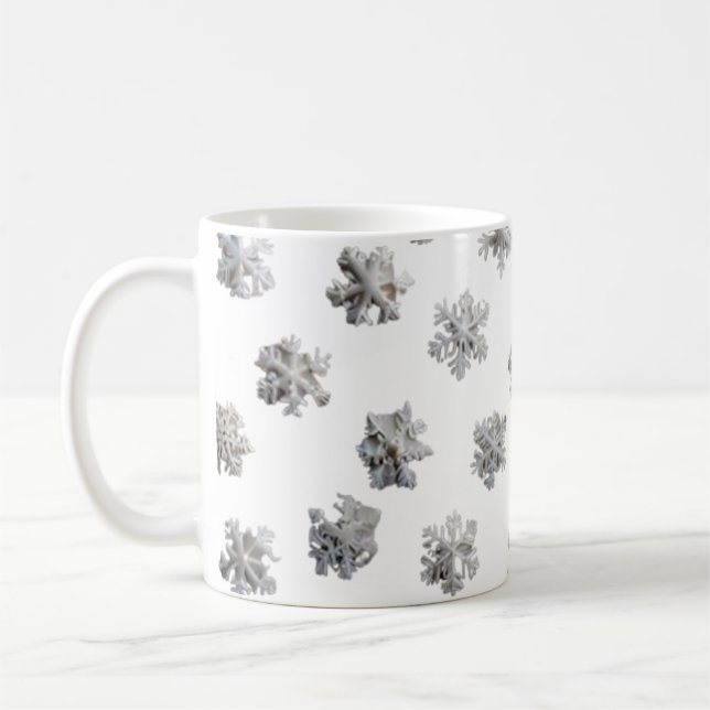 SNOWFLAKES COFFEE MUG (Left)