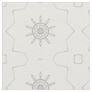 Snowflakes Cotton Fabric