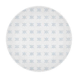 Snowflakes Cutting Board