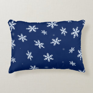 Snowflakes Decorative Pillow